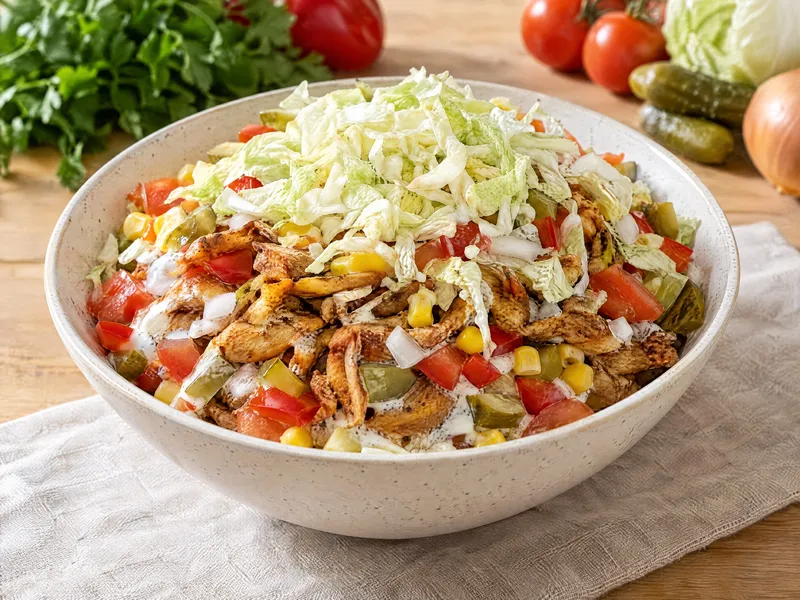 Sałatka gyros