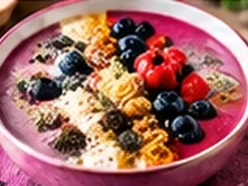 Smoothie bowl z owocami